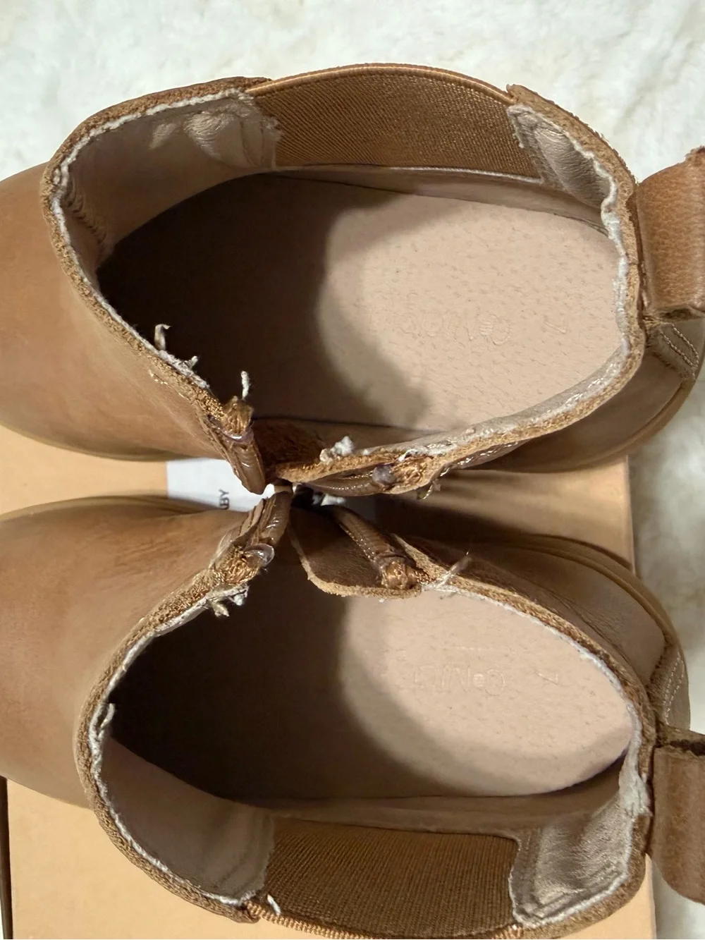 Sand Leather Chelsea Boots for Kids